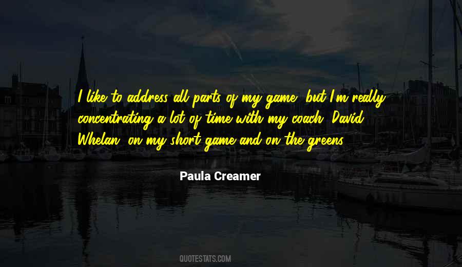 Paula Creamer Quotes #939711