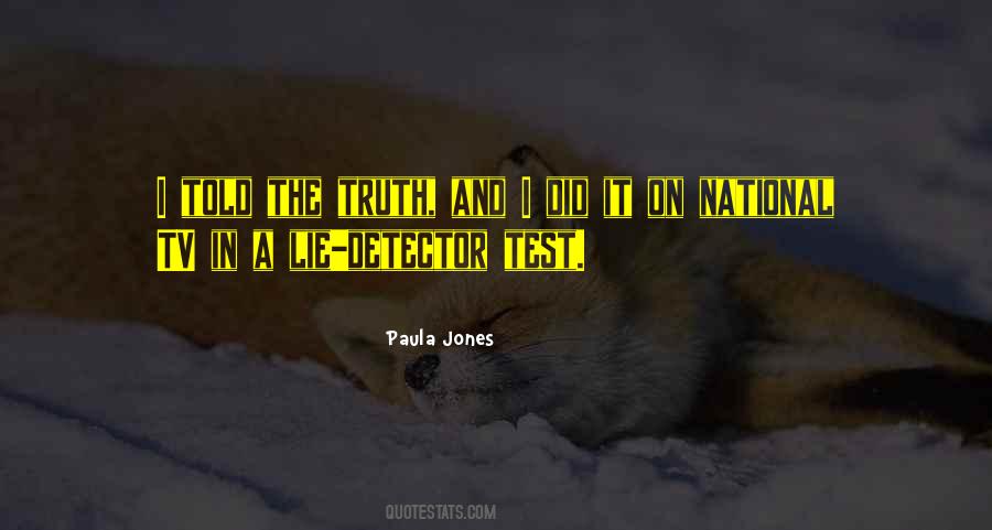 Paula Jones Quotes #482427