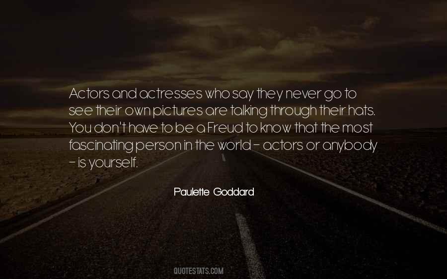 Paulette Goddard Quotes #1865010