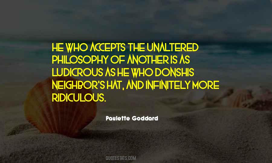 Paulette Goddard Quotes #844797