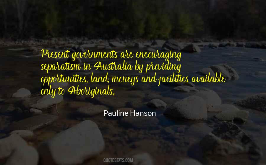 Pauline Hanson Quotes #1407793