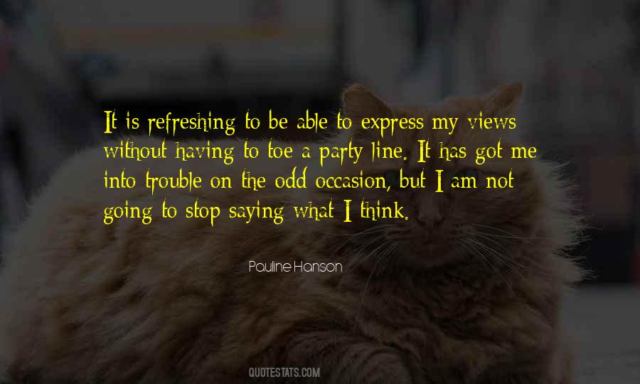 Pauline Hanson Quotes #81123
