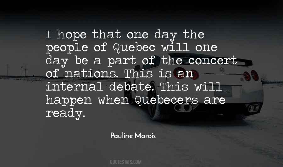 Pauline Marois Quotes #786894