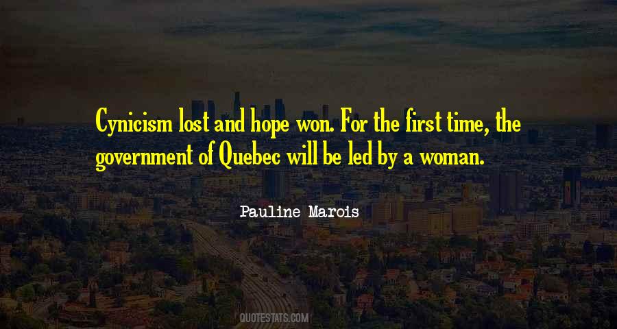 Pauline Marois Quotes #907673