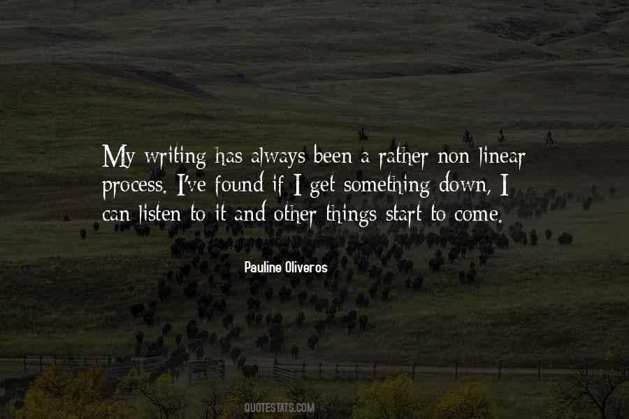 Pauline Oliveros Quotes #393205