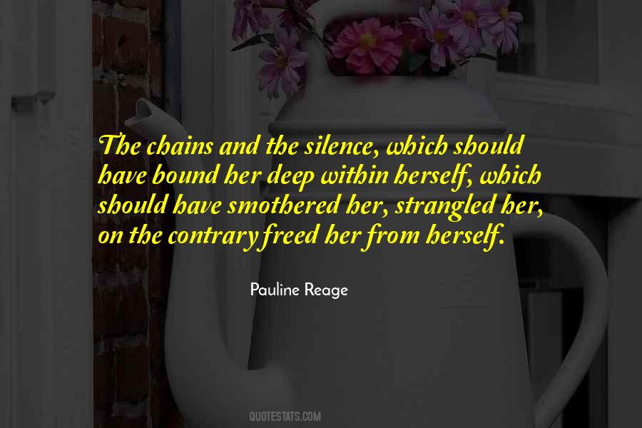 Pauline Reage Quotes #1379372