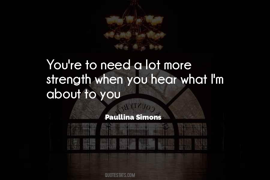 Paullina Simons Quotes #1258167