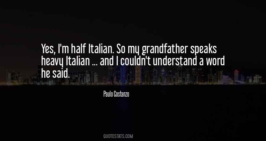 Paulo Costanzo Quotes #1854979