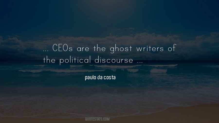 Paulo Da Costa Quotes #1218526