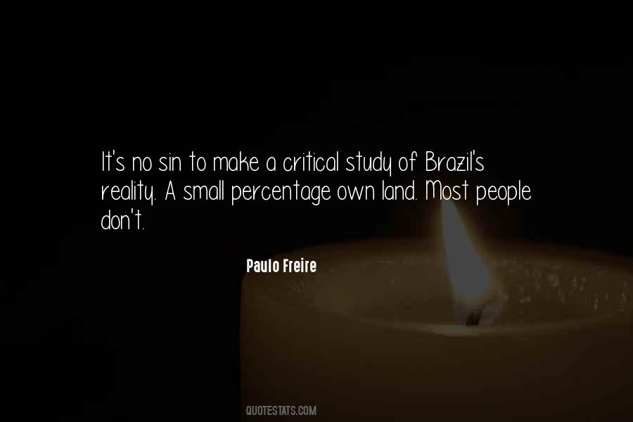 Paulo Freire Quotes #1540909