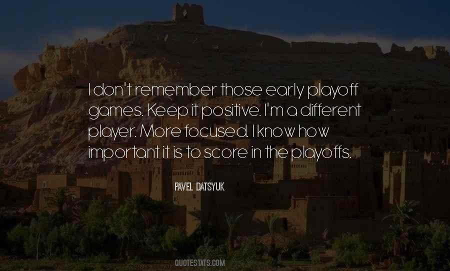 Pavel Datsyuk Quotes #1753326