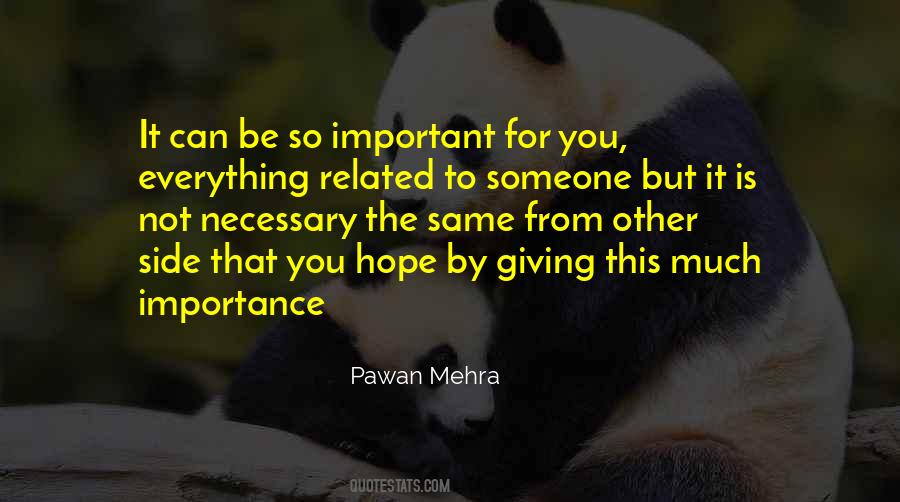 Pawan Mehra Quotes #1105311