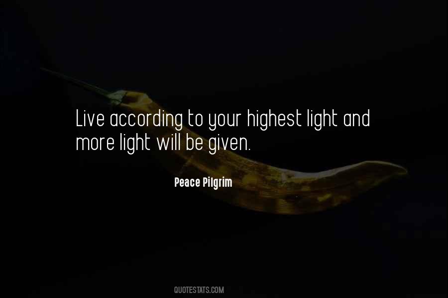 Peace Pilgrim Quotes #880316