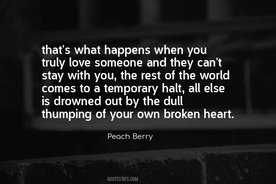 Peach Berry Quotes #1560275