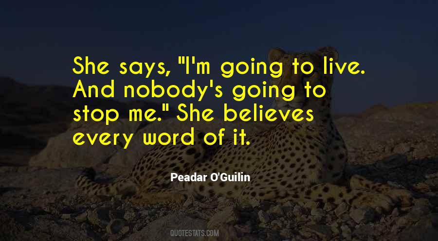 Peadar O'Guilin Quotes #850805