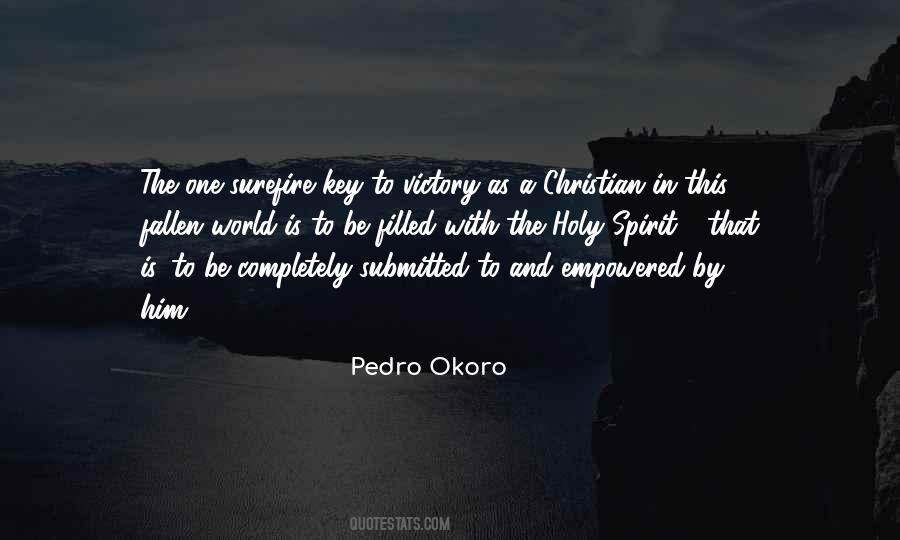 Pedro Okoro Quotes #1334318