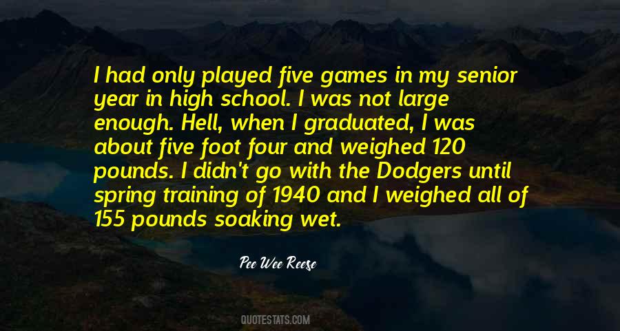 Pee Wee Reese Quotes #763269