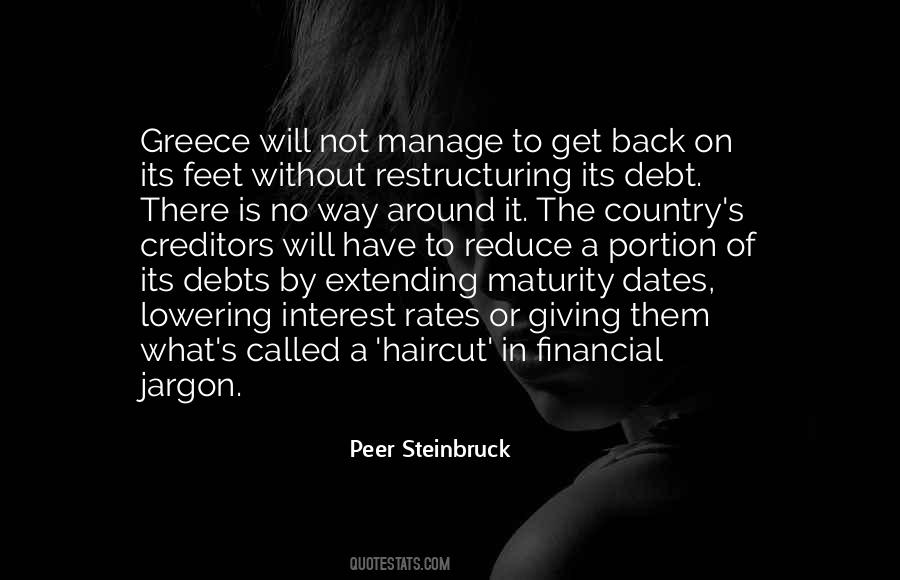 Peer Steinbruck Quotes #499609