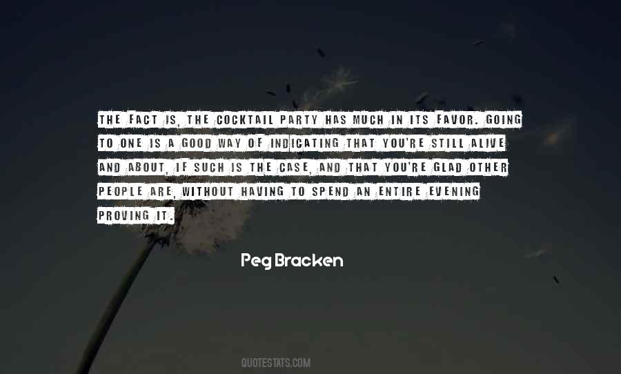 Peg Bracken Quotes #1224188