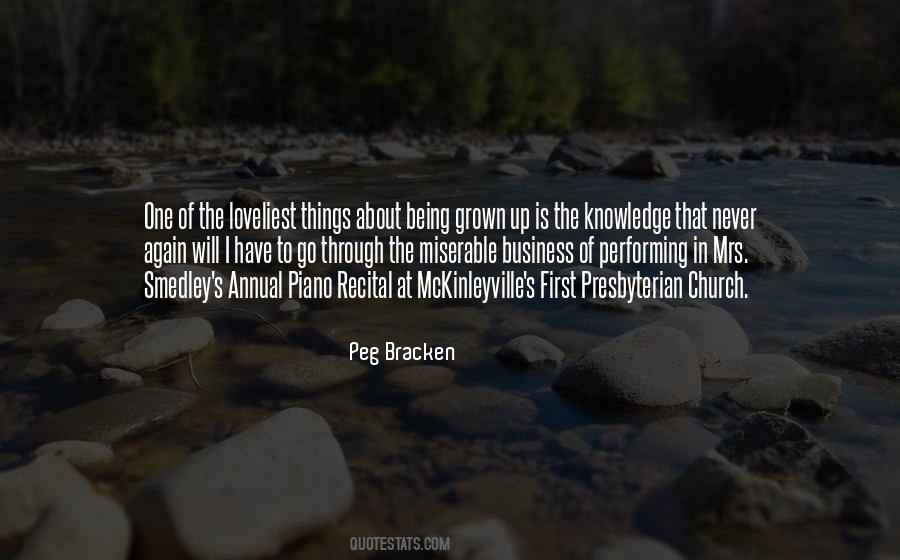 Peg Bracken Quotes #1337762