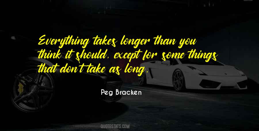 Peg Bracken Quotes #559111