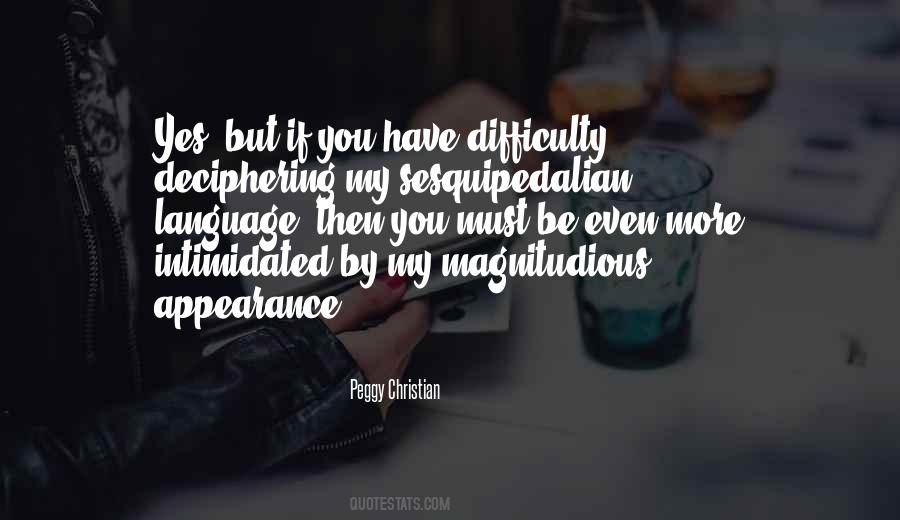 Peggy Christian Quotes #1365750