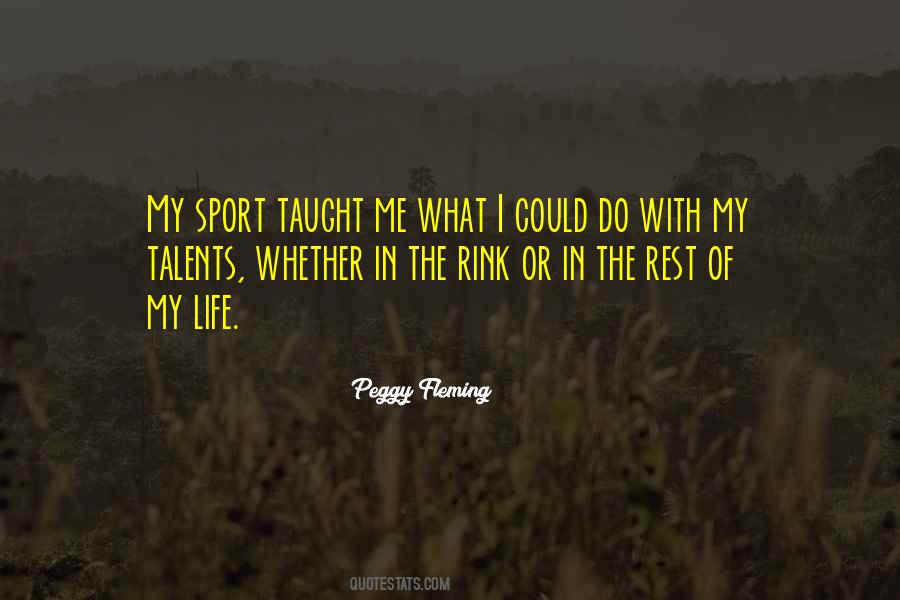 Peggy Fleming Quotes #1350023