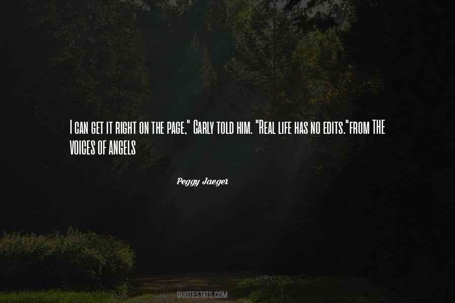 Peggy Jaeger Quotes #788608