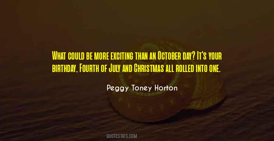 Peggy Toney Horton Quotes #28970