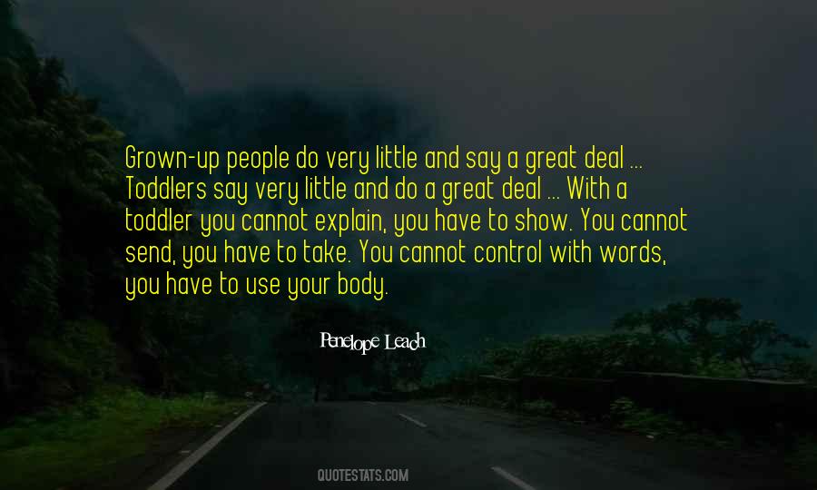 Penelope Leach Quotes #63268
