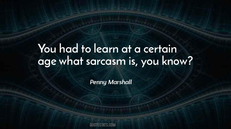 Penny Marshall Quotes #435411