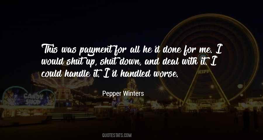 Pepper Winters Quotes #1306423