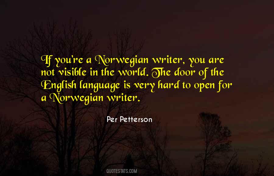 Per Petterson Quotes #765125