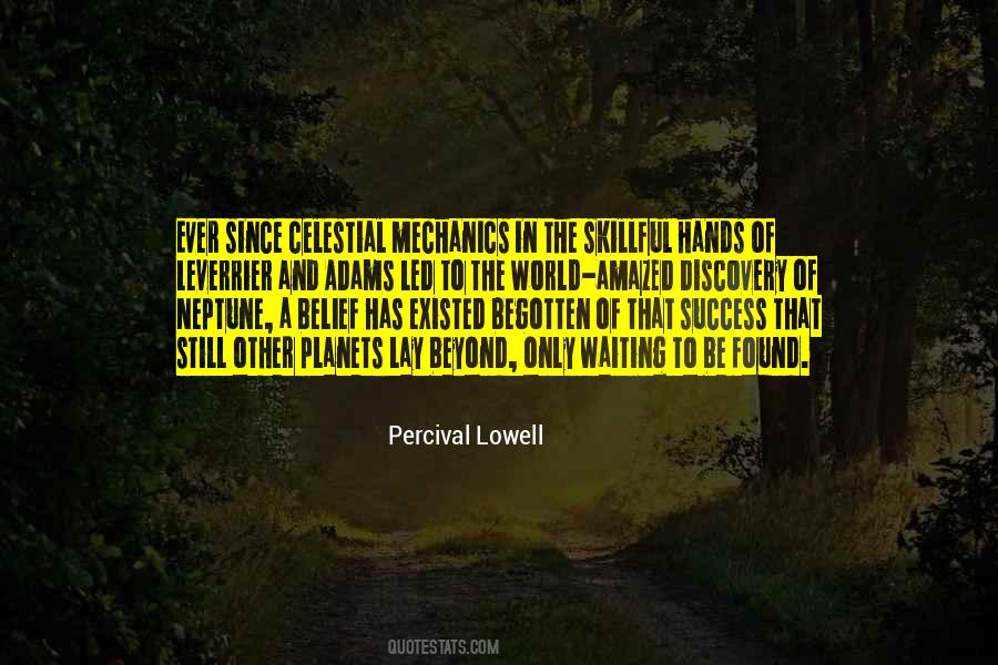 Percival Lowell Quotes #1853905