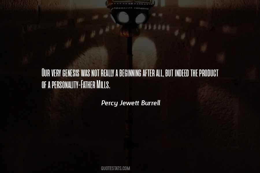 Percy Jewett Burrell Quotes #340101