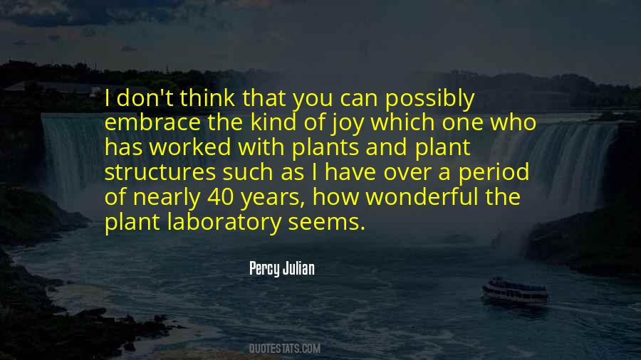 Percy Julian Quotes #1275851