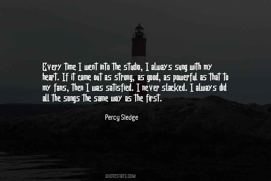 Percy Sledge Quotes #1710762