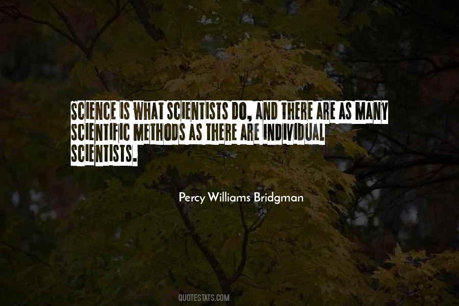 Percy Williams Bridgman Quotes #1338341