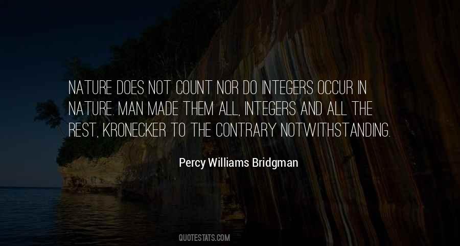 Percy Williams Bridgman Quotes #1369697