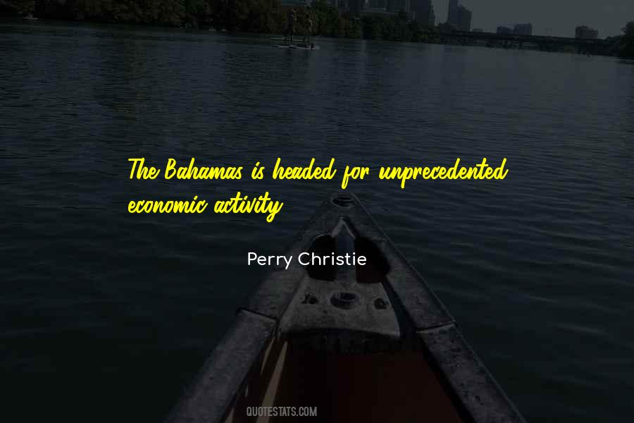 Perry Christie Quotes #649222