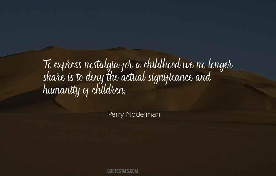 Perry Nodelman Quotes #1079442