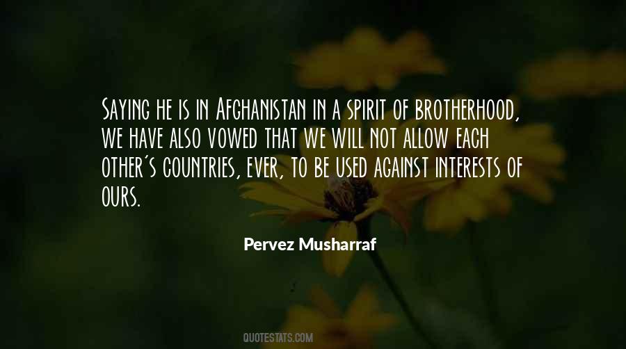 Pervez Musharraf Quotes #228338