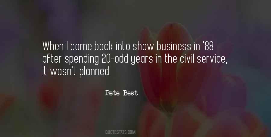 Pete Best Quotes #1389181