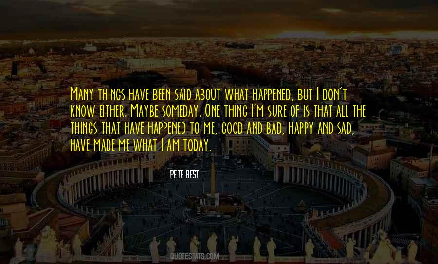 Pete Best Quotes #1589986