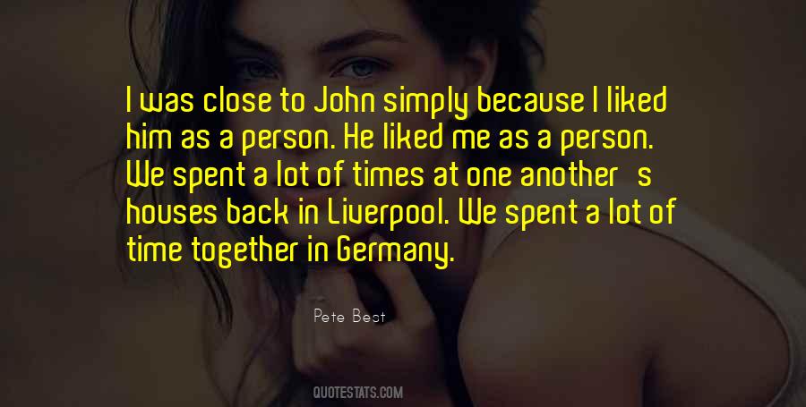 Pete Best Quotes #310008
