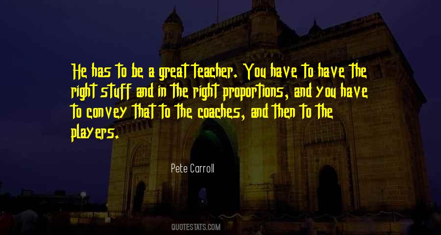 Pete Carroll Quotes #1460054