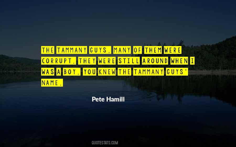 Pete Hamill Quotes #1192891
