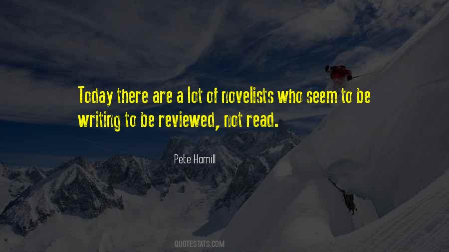 Pete Hamill Quotes #854627