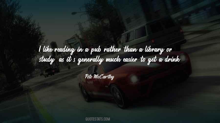 Pete McCarthy Quotes #58032