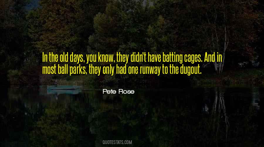 Pete Rose Quotes #1659238